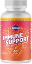 Yetişkinler için Tamam | 30 Day Supply| Immunity ATM for Men and Women with Vitamin C, çinko, Elderberry, and Vitamin D3, Daily Antioxy Boost, Non GMO, Gluten-Free | |