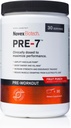 Kasımex Biotech PRE-7 Erkekler için Pre-Workout Toz - Enerji, Focus ve VO2 max, uzun Egzersiz sırasında Hydration Destek*, Meyve Zehiri