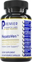 Premier Research Labs HepatoVen - Süt Butle Liver Support, Liver Cleanse & Keep, Liver Pills, Artichoke Extract ile Kadınlar ve Erkekler için Canlı Vitaminler - 60 Vegetarian Capsules