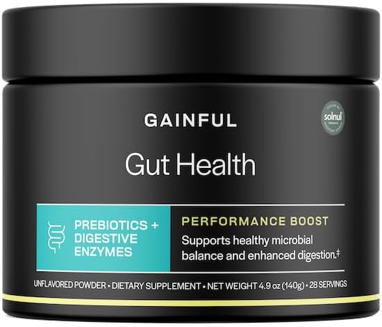 Prebiyotikler ve Digestive Enzymes Mix ile Toz İçecek Mix, Supports Balance, Daily Digestive Health & Gut Health Supplement, Unflavored, 28 Servisler