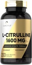 Carlyle L Citrulline Supplement | 1600 mg | 200 Toz Kapsülleri | Erkekler ve Kadınlar için | Gelişmiş Sporcu Formula | Non-GMO & Gluten Ücretsiz