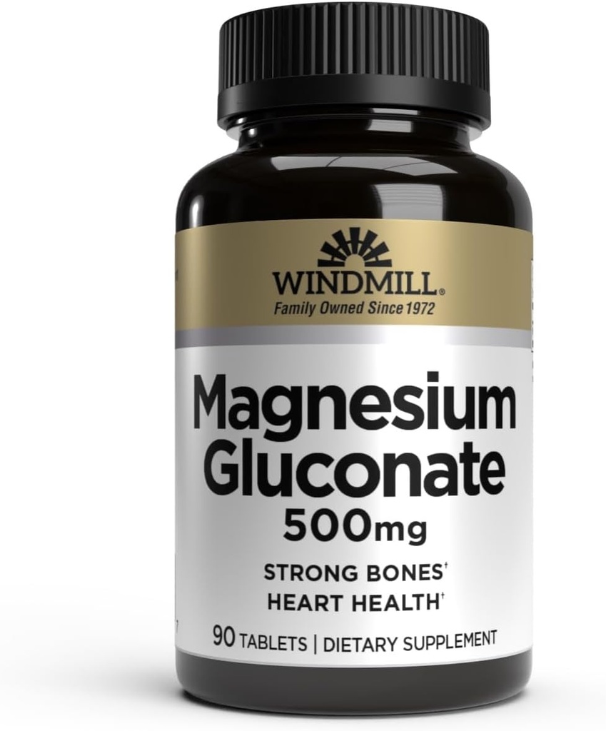 Magnezyum Gluconate 500 Mg 90 Tb - From Windmill