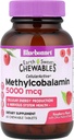 BlueBonnet Beslenme Dünya Sweet® Chewables, CellularActive® Torchcobalamin, Raspberry, 5.000 mcg, 60 Chewable Tabletler