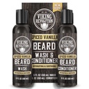 Viking Devrimi, Argan Oil ve Jojoba Oil ile Erkekler için Ayırma ve Ayıd Care Beard Spud ve Cardd Oil (5oz, Spiced Vanilla) ile Ayırt Edilmiş Zeytinyağı