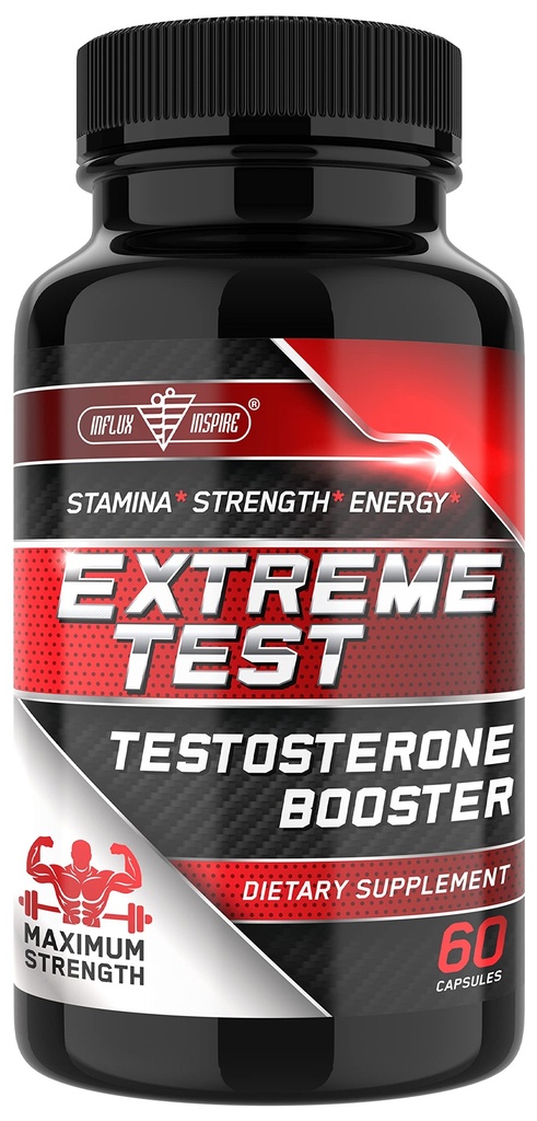 Erkekler için testosteron ATM - Erkek Kan Akışı, Kas Büyüme, Stamina, Endurance & Strength - Boost Performance & Drive - 3. Parti Test Edildi - 60 Capsules