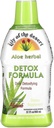 Lily Of The Desert Aloe Vera Herbal Detox Formula -Cam Vera Juice with Milk Thistle, Slippery Elm, Burdock, Dandelion Root, and Echinacea for Gut Health, Liver Support, and Wellness, 32 Oz
