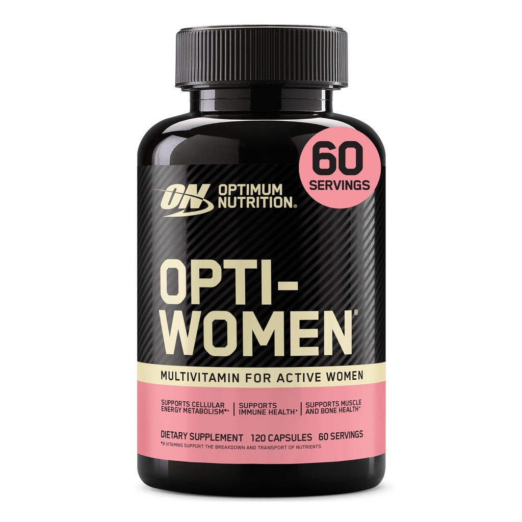 Mükemmel Beslenme En İyi Kadınları, C, çinko ve Vitamin D Immune Support Womens Daily Multivitamin Supplement with Iron, Capsules, 120 Count Count Count Count