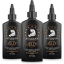 Bossman Jelly Beard Oil for Men 3 Pack (12 oz in Total, Stagecoach Scent) – Μαλακά, Ενυδατώνει & Συνθήκες με φυσικά συστατικά