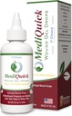 MediQuick Skin & Yara Bakımı Hydrogel Drops - Hızlı İyileştirme İlk Yardım Saatleri Heal Cuts, Burns, Inflammation, Rash, Itch, Eczema & More - Güvenli Yara Yıkama - 4 Fl Oz