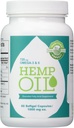 Manitoba Harvest Hemp Oil Essential Fatty Acid Supplement 1000 mg. - 60 Capsules, 2 paket