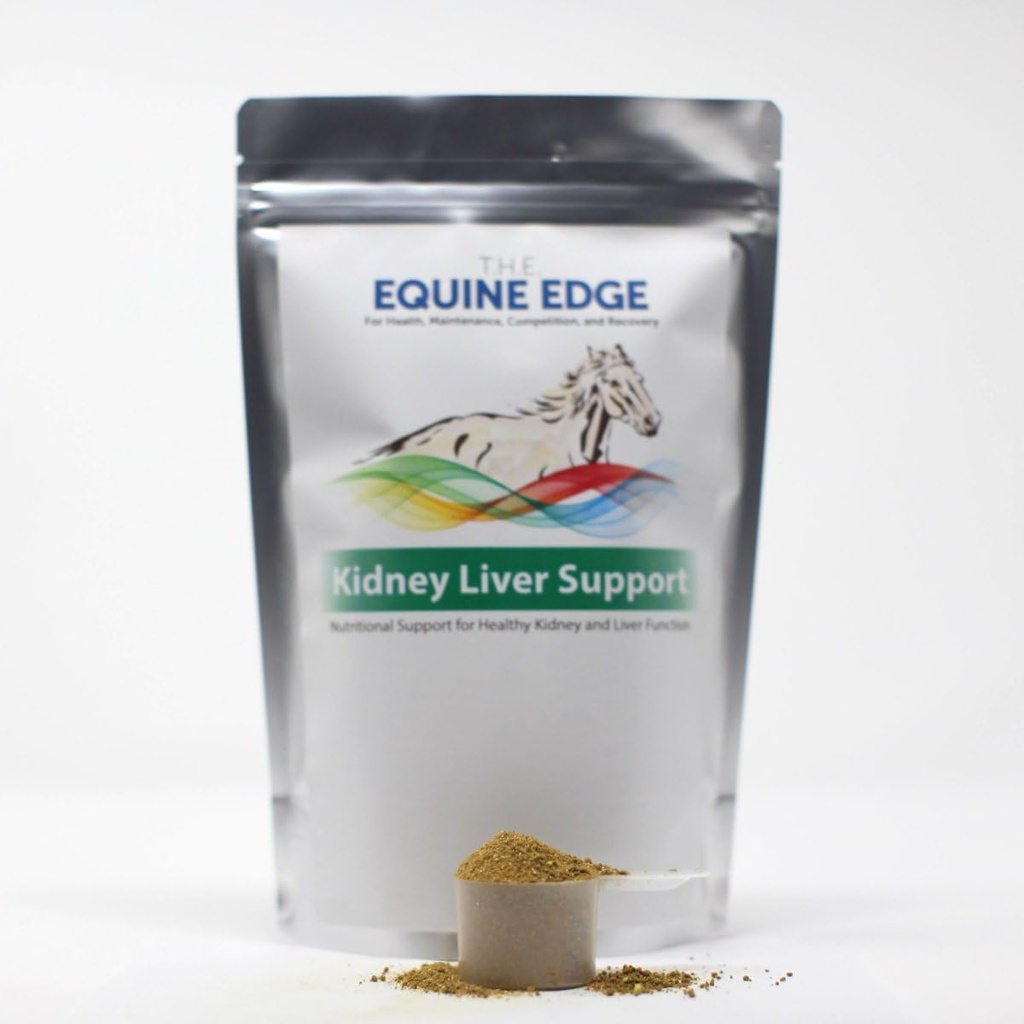 Kidney Liver Support - Natural Horse Supplement, 30 Hizmet