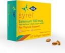 Syrel - Tiroid Desteği Supplement - 100mcg Selenium ve 5 mg BioPerine - 30 Soft- Gel Dönüşüm ve Aborpsiyon - Gluten-Free, Lactose-Free, Sugar-Free, Non-GMO