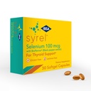 Syrel - Tiroid Desteği Supplement - 100mcg Selenium ve 5 mg BioPerine - 30 Soft- Gel Dönüşüm ve Aborpsiyon - Gluten-Free, Lactose-Free, Sugar-Free, Non-GMO