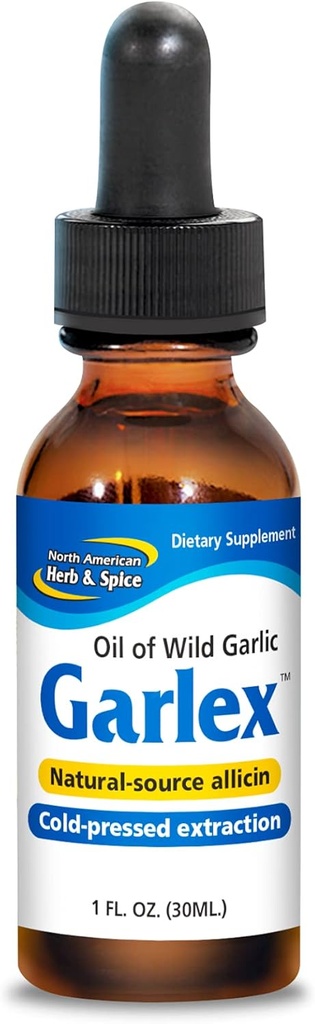 Kuzey Amerika Herb ve Spice, Garlex. Wild Oil yağı, 1 oz