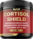 12in1 Cortisol Shield - Ashwagandha ve Magnezyum & 10 Daha fazla - 90 Capsules
