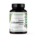 EMERALD LABS Setria L-Glutathione - Ισχυρό συμπλήρωμα γλουταθειόνης - Προσφορές Υποστήριξη ήπατος και ανοσίας* - Χωρίς γλουτένη - 30 Καψάκια λαχανικών
