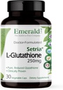 EMERALD LABS Setria L-Glutathione - Güçlü Glutathione Supplement - Liver & Immunity Support* - Gluten-Free - 30 Sebze Capsules