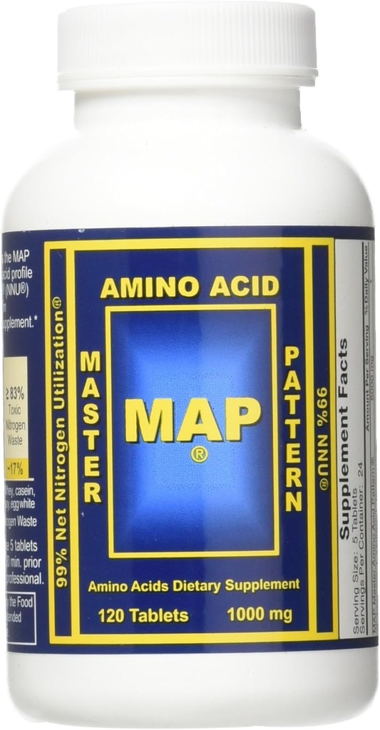 Map 2 X Master Amino Asit Desen 1000 mg Kas Building