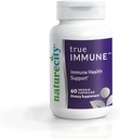 NatureCity True-Immune 5-σε-1 Βιταμίνες D3, C, Ψευδάργυρος, σελήνιο, και εκχύλισμα μανιταριών Maitake για την υποστήριξη της ασυλίας - συμπλήρωμα υποστήριξης ανοσοποιητικών ετών - 60 κάψουλες λαχανικών - Non GMO, Χωρίς γλουτένη