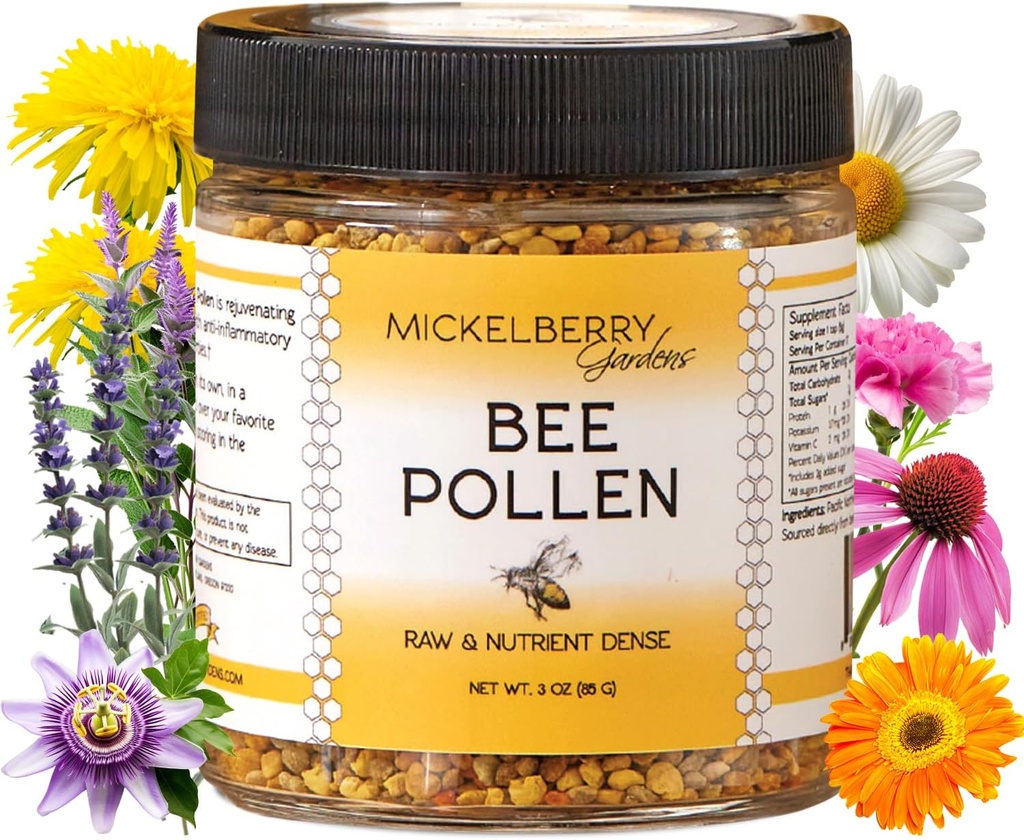 Mickelberry Bahçeleri Arıen Granules –% 100 Raw, Pure Superfood Protein, Vitaminler, Mineraller ve Antioksiler – 3 Oz Oz Oz