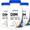 Nutricost DIM (Diindolylmethane) 300 mg, BioPerine ile 120 Capsules (3 Şişe)