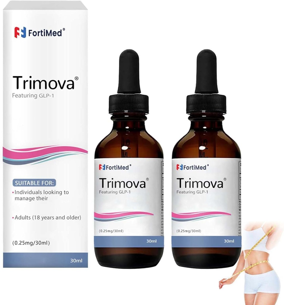 BKX Trimova σταγόνες, βιταμίνη σταγόνες για άνδρες & γυναίκες, φυσική βιταμίνη για άνδρες & γυναίκες (2Pcs)