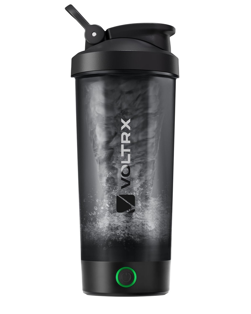 VOLTRX Protein Shaker Şişe, Merger USB C Isıtmalı Elektrikli Protein Shake Mikser, Protein Shakes ve Meal Makyaj Shakes, Faraday Free, 24oz 24oz