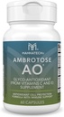Mannatech Ambrotose AO 60 Capsules V / Vitamin C ve Vitamin E. Ücretsiz Radikallere Karşı Vücut Yardım Ediyor. Gluten-Free, Dairy-Free & Vegetarian-Friendly Immune Support Supplement