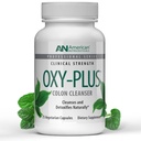 American Nutriceuticals - Oxy-Plus - Colon Cleanse Detox for Relief - Μειώνει Heavy Metal - Constipation Relief for Women, Men, Adults - Fast Acting , No Gas/ Bloating - 75 Κάψουλες (3-4 Week Supply)