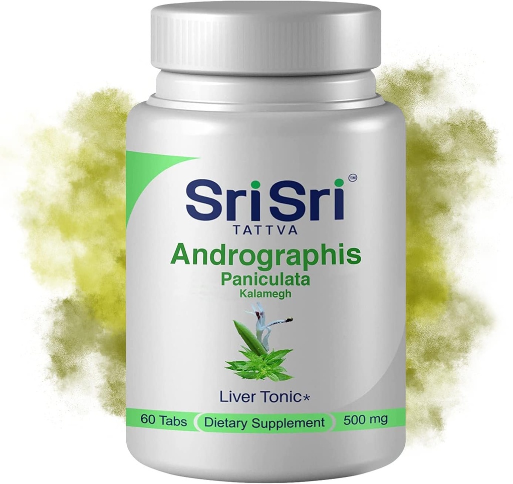 Andrographis Paniculata Supplements – 60 Tablets Plant Based Herbals Respiratory Wellness – Immune Strength Restorative Andrographis Tablets – 500 Mg Organic Green Chiretta Herb