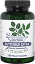 Vitanica, Butterbur Ekstra, Beyin Kimya ve Gemi Desteği, Vegan, 120 Capsules