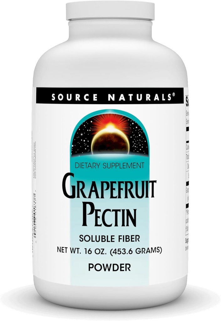 Source Naturals Grapefruit Pectin, Soluble Fiber - Συμπλήρωμα διατροφής - 16 oz Powder