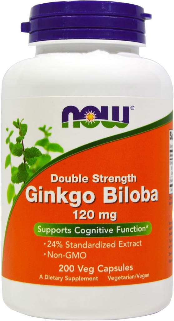 Ginkgo Biloba 120mg 200 VigiCaps (πακέτο του 2)
