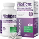 Bronson Beyin + Mood Probiyotik 50 Milyar CFU Plus L-Theanine, Bacopa ve Rhodiola Non-GMO, 60 Vegetarian Capsules