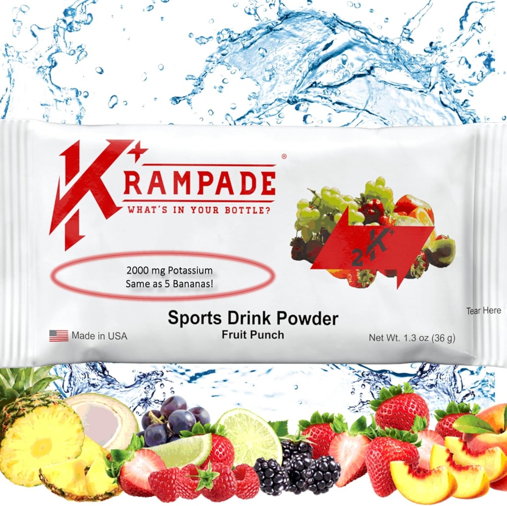 Krampade Anti-Cramping P properties Sports Drink - 2K Meyveli Tavuk Renksiz