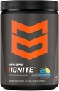 MTN OPS Ignite Energy Drink Toz, Gluten Free Nootropic Supplement Drink Mix, L Arginine, L Citrulline, Caffeine & Nootropic Sugar Free Drink Mix, 45 hizmet, Blue Raspberry Lemonade