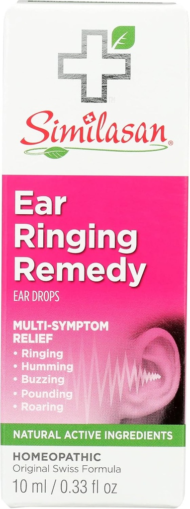 Similasan αυτί δαχτυλίδια Remedy σταγόνες αυτί, φυσικό, 0.33 ρευστή ουγγιά