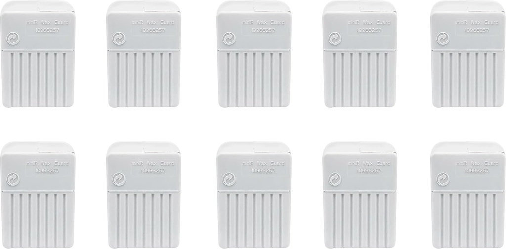 Siemens/Signia 2.0 Mini Alıcı Form Guards Filtreler İşitme Yardım Aksesuarları Cerumen Stop Temizlik Aracı Makyajları # 10966257 10Pack / 80 Filtre (Sony C10 & E10 Uyumlu)