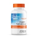 Best CoQ10 100 mg του γιατρού + Nattokinase 2.000FU, υποστηρίζει την υποστήριξη καρδιάς & κυκλοφορίας, μη-GMO, γλουτένη χωρίς, Vegan, 60 καπάκια λαχανικών