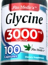 FITO MEDIC'S Glycine Supplement 3000 mg, High Abpole Formula, 100 Capsules