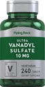 Piping Rock Valvedyl Sulfate | 10 mg | 240 Tablet | Ultra Kompleksi | Vegetarian, Non-GMO, Gluten Free Supplement Supplement Supplement