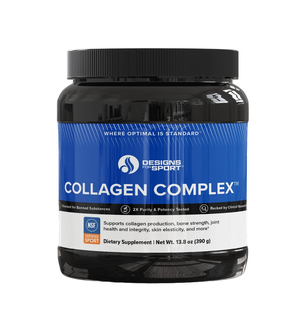 Spor Collagen Kompleksi için tasarımlar - Spor Collagen, Toz - Ortaklar için Collagen, Bone Strength, Skin Elasticity (13.8 oz)