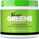 Tonic Greens, Immune Support için bir Jar'da Tüm Doğal Supplement, Vücuta Hoş Yol, Sağlık ve Sağlık Yorumları için Tonic Green Toz (30 Hizmet)