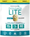 Σχεδιαστής Wellness, Σχεδιαστής Lite, χαμηλής θερμίδων φυσική πρωτεΐνη, προβιοτικές ίνες, βασικές βιταμίνες & ορυκτά, Vanilla Cupcake, 25.6 ουγγιά