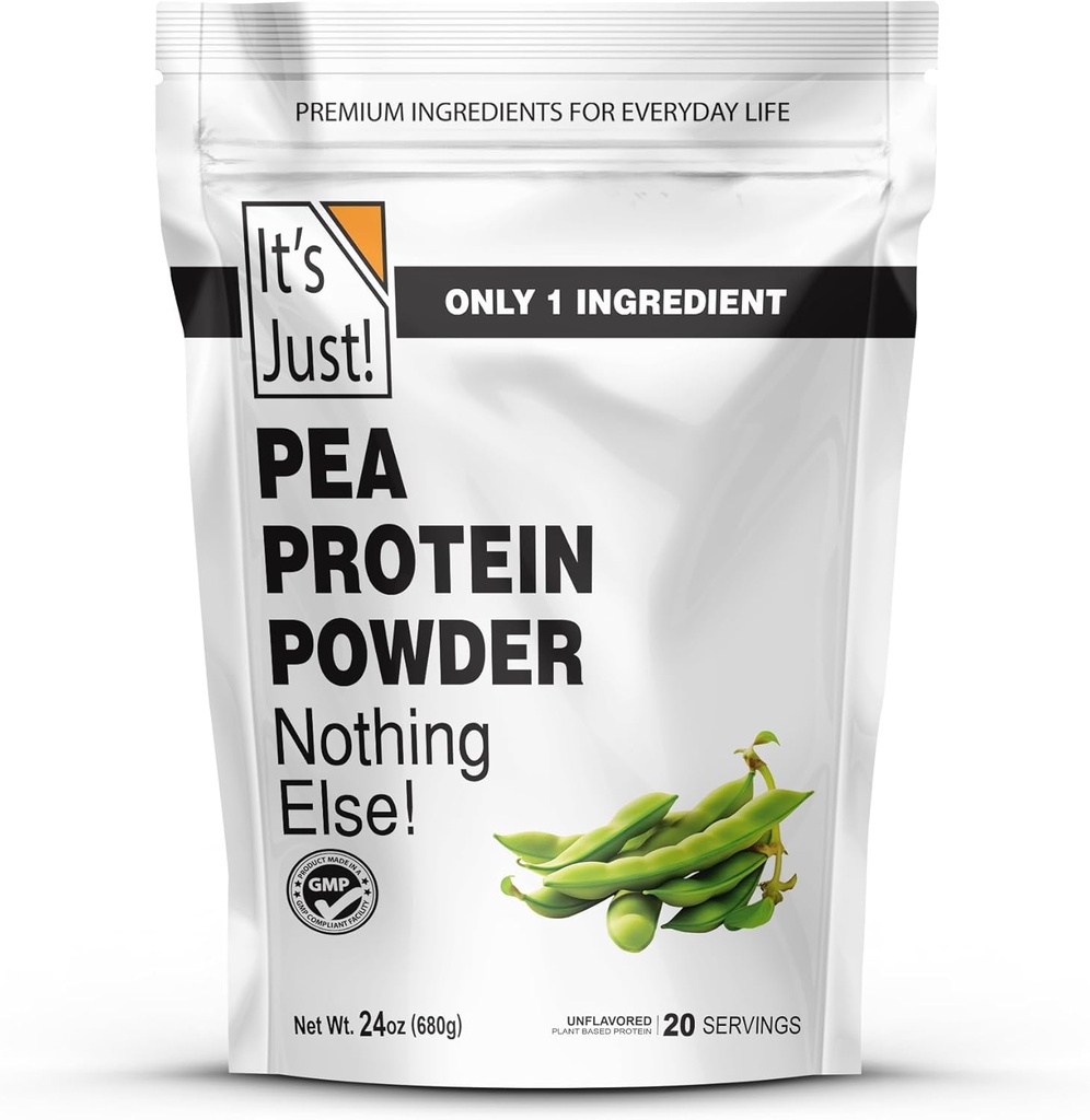 Sadece! -% 100 Pea protein, Vegan Plant based, Grown in Canada, Premium Quality, Smooth Texture, Non-GMO, Gluten Free, Keto Friendly (1.5 Pound, Unflavored)