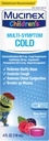 Mucinex Children's Multi-Symptom Cold Relief Liquid- Relieves Thingsy Nose, Chest Congestion, Cough & Mucus, Waitorant & Cough Suppressant ile Dextromethorphan, Guaifenesin, Phenylephrine, 4 oz.