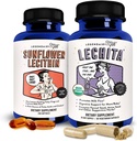 Legendairy Milk Sunflower Lecithin + Lechita - Süt Tedariki için Emzirme Supplements - Süt Akışı için Lactation Supplement and Boost Milk Production
