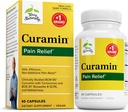 Terry Natural Curamin - Circulation & Endorphin Support - Occasional Discomfort - Aids Health Muscles - 60 Capsules