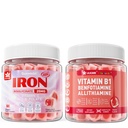 Vegan Demir Gummies+Vitamin B1 Gummies