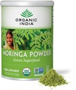 ORGANIC INDIA Moringa Toz - Moringa Oleifera Leaf Herbal Supplement, Green Superfood, Nutrient Dense, Pure Plant Protein, A, E, K, Iron, Dolce, Vegan, USDA sertifikalı Organik - 8 ozz
